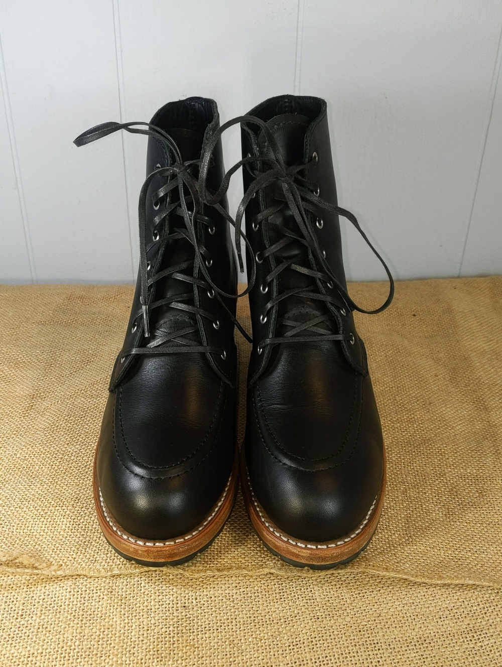 Red Wing Clara Women's Heeled Leather Boots 3405 Sz 11, Black, Like New, No Box - Picture 2 of 10